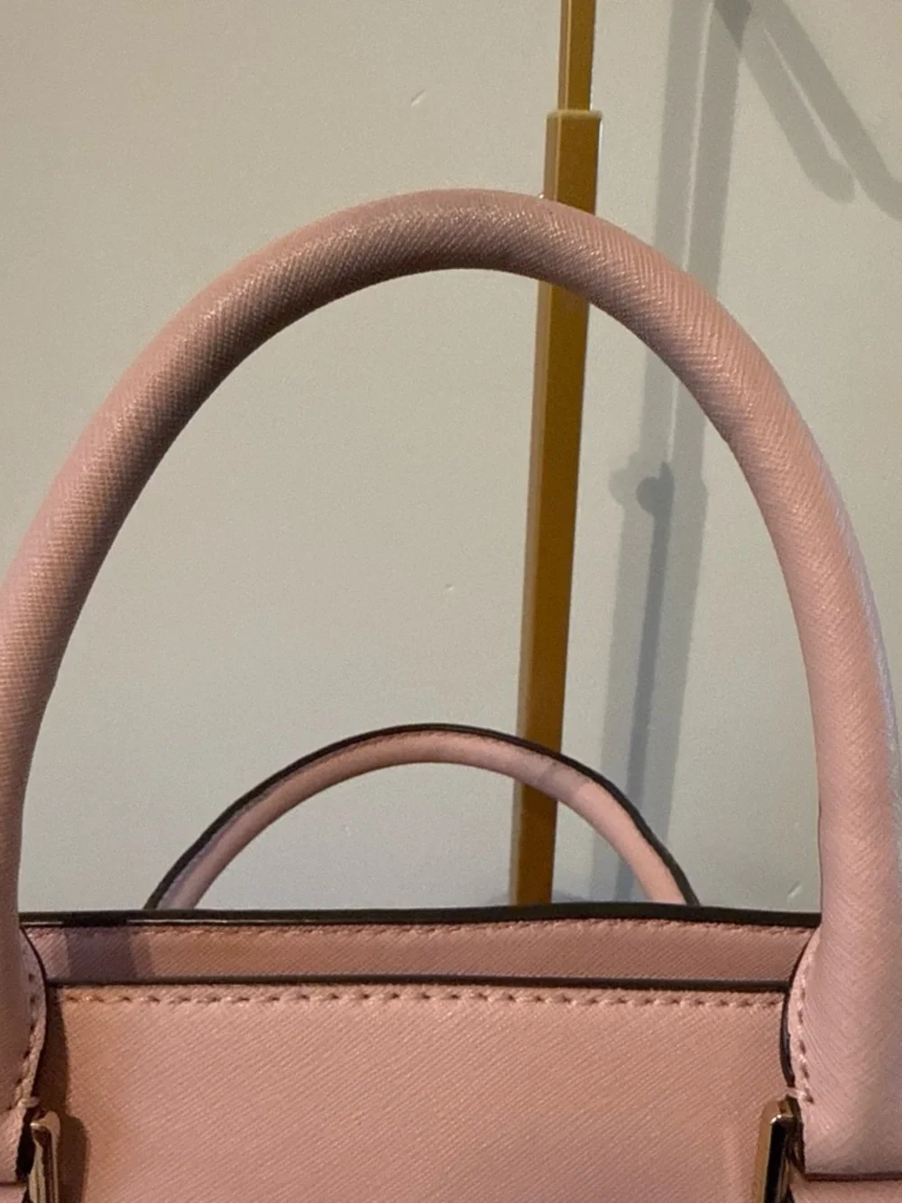 Michael Kors Blush Pink Saffiano Leather Satchel